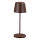 Ideal Lux - Lampe de table d'extérieur tactile à intensité variable CUTE LED/2,5W/3,7V USB 2200-2700K 3000 mAh IP65 marron