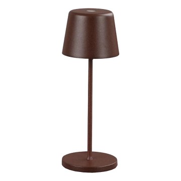 Ideal Lux - Lampe de table d'extérieur tactile dimmable LED CUTE LED/2,5W/3,7V 3000 mAh USB 2200-2700K IP65 marron