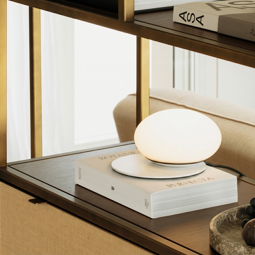 Ideal Lux - Lampe de table LED NINFEA 1xGX53/9W/230V blanc