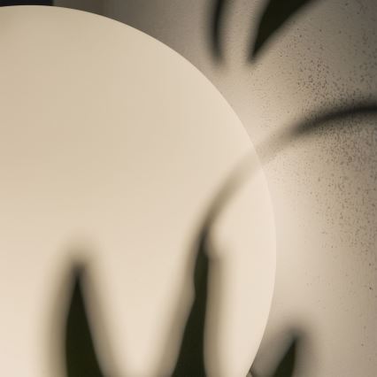 Ideal Lux - Lampe de table MAPA 1xE27/42W/230V Ø 30 cm blanche