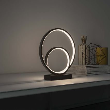 Ideal Lux - Lampe de table OZ LED/22W/230V CRI 90 noir