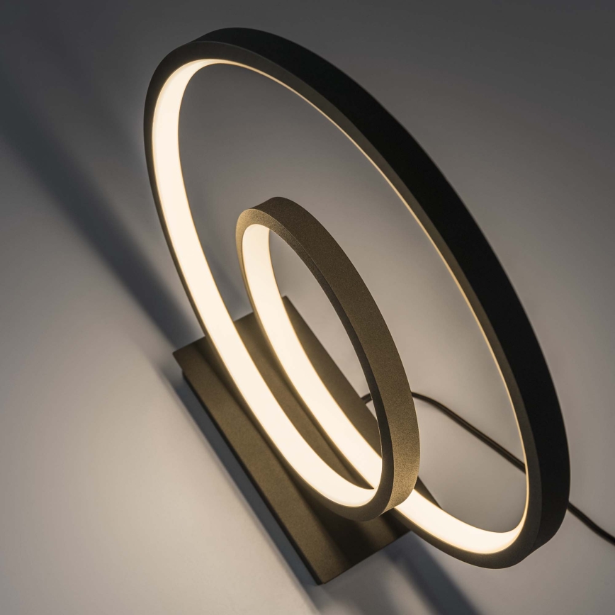 Ideal Lux - Lampe de table OZ LED/22W/230V CRI 90 noir