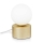 Ideal Lux - Lampe de table PERLAGE 1xG9/3W/230V doré/blanc