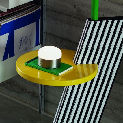 Ideal Lux - Lampe de table tactile LED dimmable MIGNON LED/5W/5V 1500 mAh Ø 10 cm IRC 90 chrome brillant