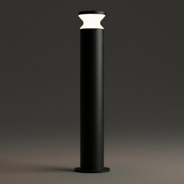 Ideal Lux - Lampe d'extérieur TORRE 1xE27/15W/230V 80 cm IP65 noire