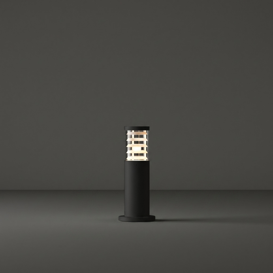 Ideal Lux - Lampe d'extérieur TRONCO 1xE27/42W/230V 40 cm IP65 noire