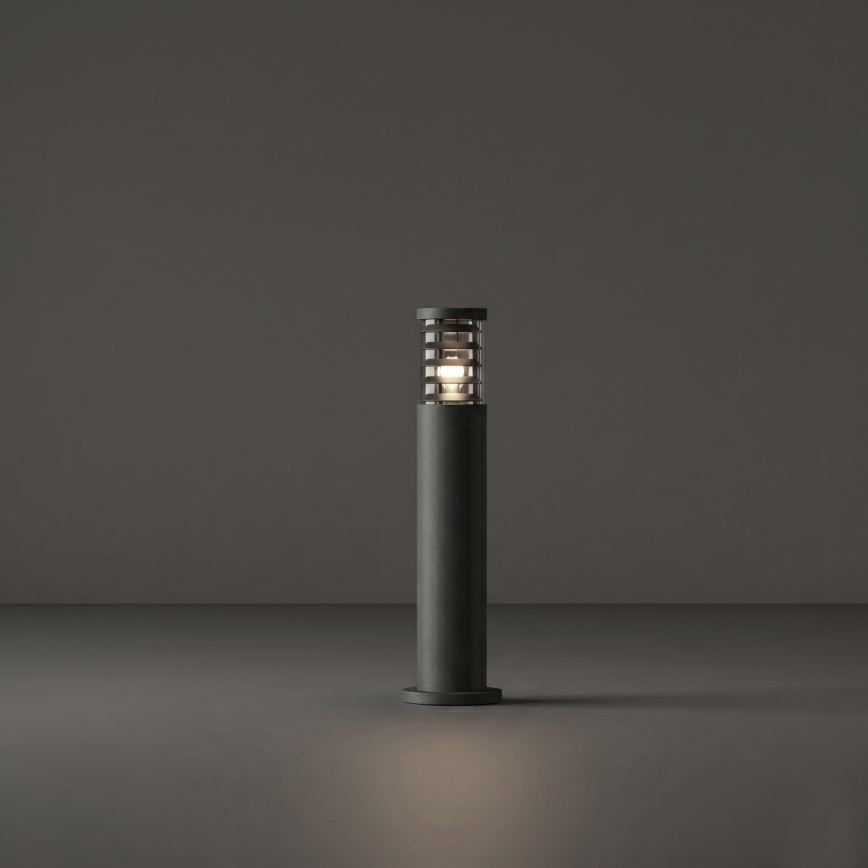 Ideal Lux - Lampe d'extérieur TRONCO 1xE27/42W/230V 60 cm IP65 anthracite