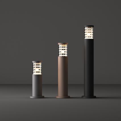 Ideal Lux - Lampe d'extérieur TRONCO 1xE27/42W/230V 60 cm IP65 marron