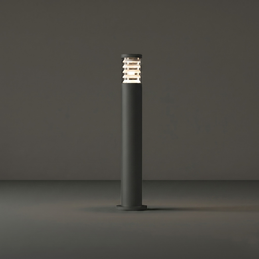 Ideal Lux - Lampe d'extérieur TRONCO 1xE27/42W/230V 80 cm IP65 anthracite