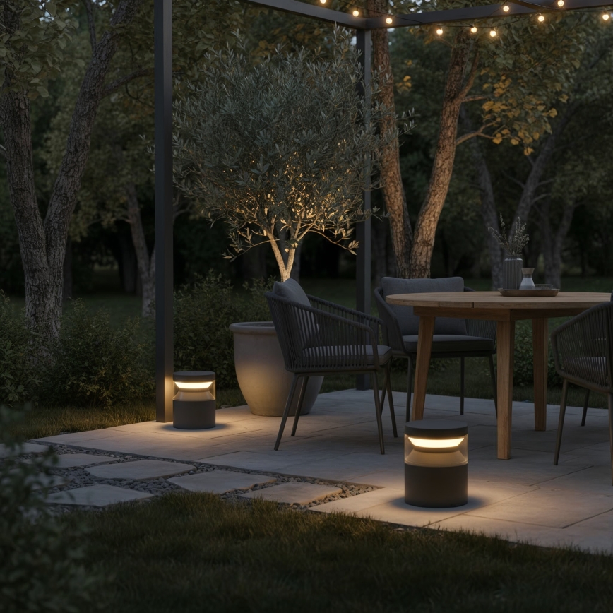 Ideal Lux - Lampe extérieure BOEING LED/14W/230V 15 cm CRI 90 IP65 noir