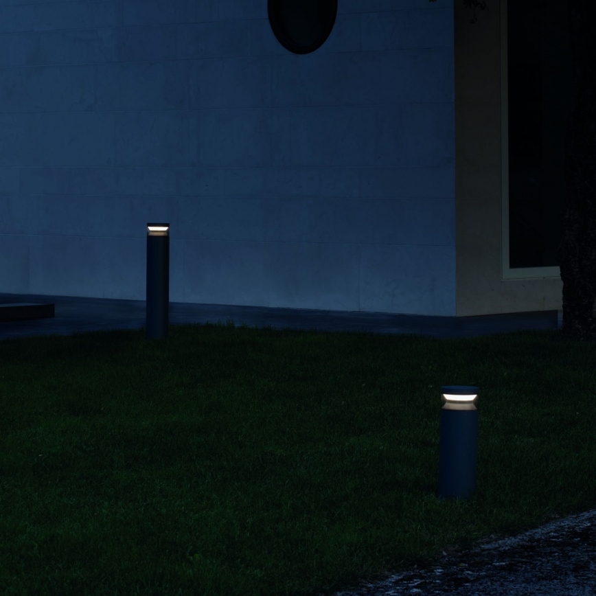Ideal Lux - Lampe extérieure BOEING LED/14W/230V d. 70 cm CRI 90 IP65 anthracite