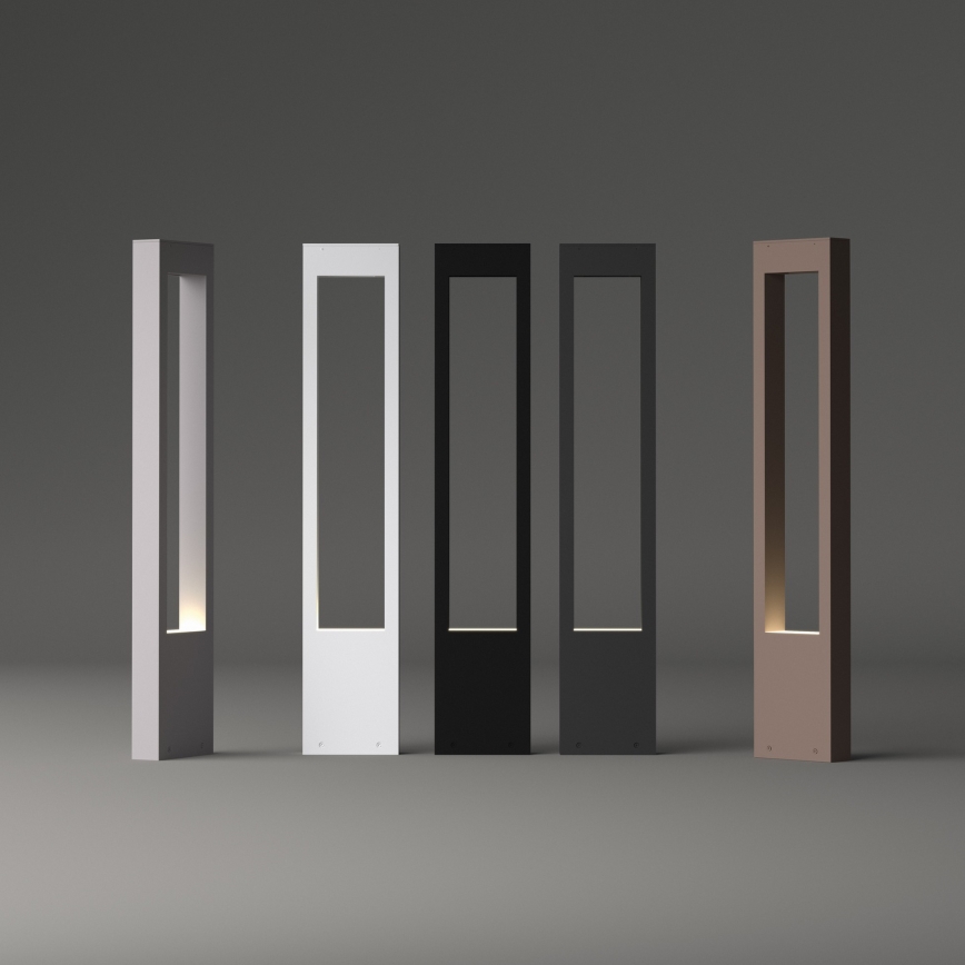 Ideal Lux - Lampe extérieure VEGA 1xG9/15W/230V 80 cm IP44 marron
