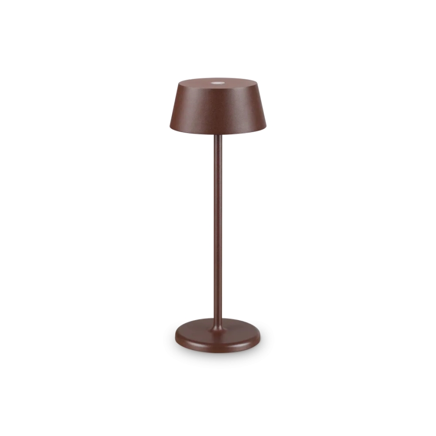 Ideal Lux - Lampe d'extérieur tactile à intensité variable PURE LED/1,5W/3,7V 2200 mAh CRI 90 IP54 marron