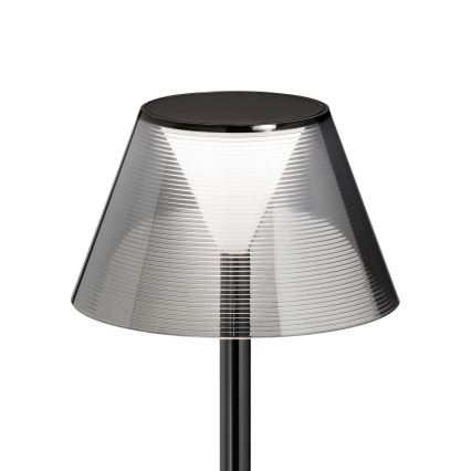 Ideal Lux - Lampe tactile LED dimmable LOLITA LED/2,8W/5V 2200 mAh IP54 noire