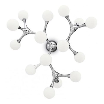 Ideal Lux - LED Bevestigde Hanglamp NODINO 15xG9/15W/230V wit