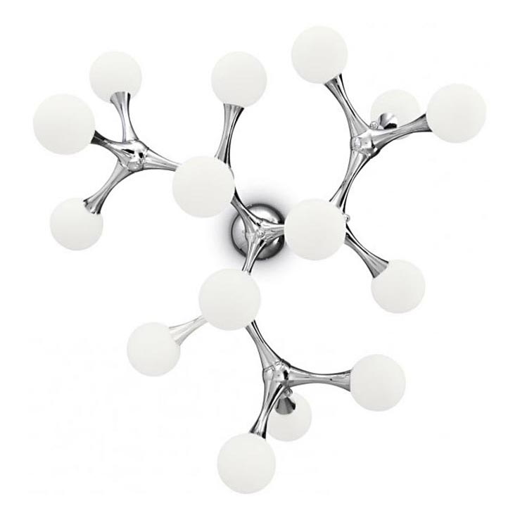 Ideal Lux - LED Bevestigde Hanglamp NODINO 15xG9/15W/230V wit