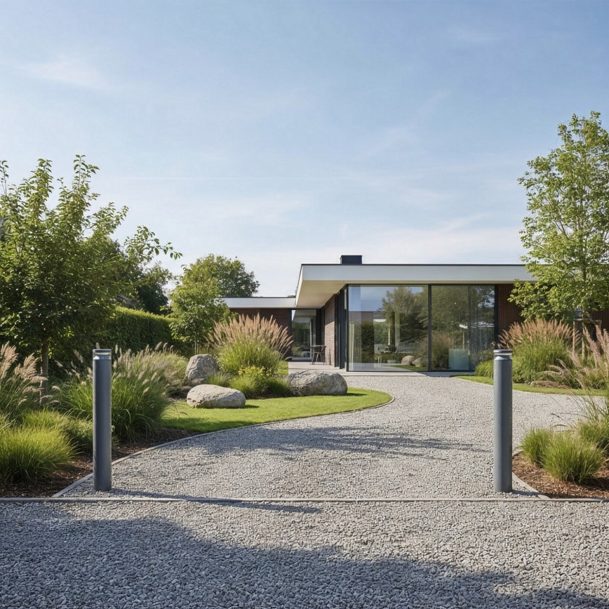 Ideal Lux - LED Buitenlamp BOEING LED/14W/230V 100 cm CRI 90 IP65 antraciet