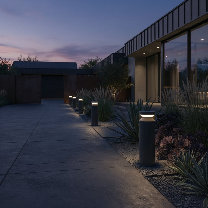 Ideal Lux - LED Buitenlamp BOEING LED/14W/230V 40 cm CRI 90 IP65 zwart