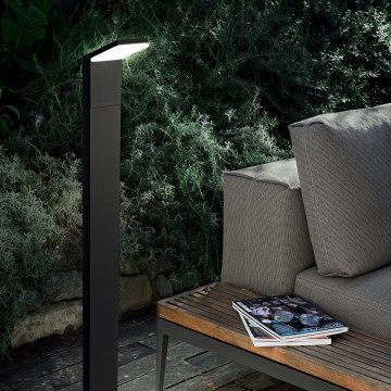 Ideal Lux- LED Buitenlamp STYLE LED/8,5W/230V 4000K 100 cm CRI 90 IP54 zwart