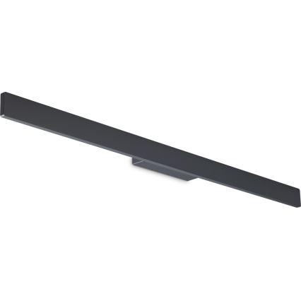 Ideal Lux - LED buitenwandlamp LINEA LED/20W/230V CRI 90 104 cm IP54 antraciet