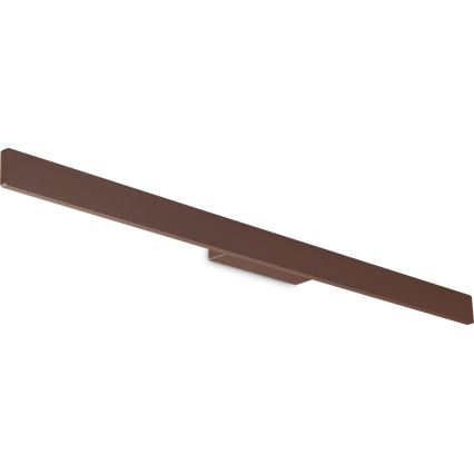 Ideal Lux - LED buitenwandlamp LINEA LED/20W/230V CRI 90 104 cm IP54 bruin