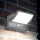 Ideal Lux - LED buitenwandlamp met sensor SWIPE LED/21W/230V CRI 90 IP54 grijs