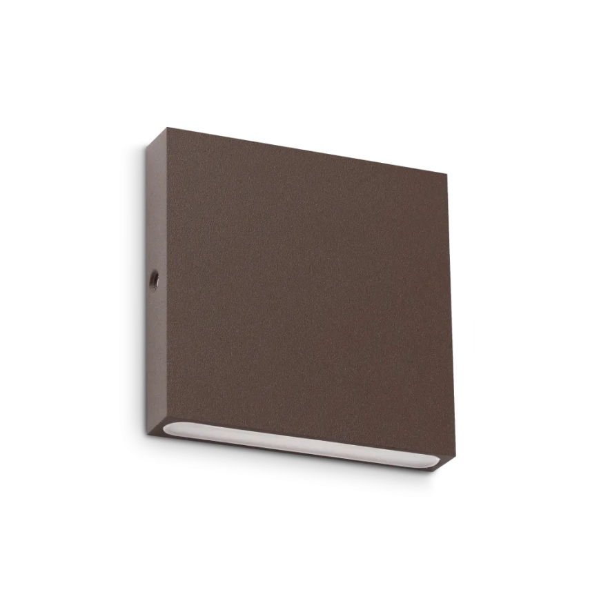 Ideal Lux - LED buitenwandlamp POST-IT LED/3W/12V CRI 90 bruin