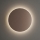 Ideal Lux - LED buitenwandlamp PUNTO LED/16W/230V CRI 90 Ø 30 cm IP54 bruin