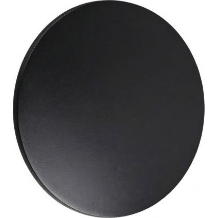 Ideal Lux - LED buitenwandlamp PUNTO LED/16W/230V CRI 90 Ø 30 cm IP54 zwart