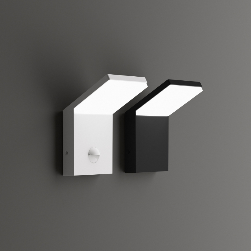 Ideal Lux - LED buitenmuurlamp STYLE LED/8,5W/230V 3000K CRI 90 IP54 zwart
