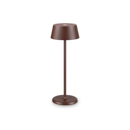 Ideal Lux - LED Dimbaar aanraken buitenshuis lamp PURE LED/1,5W/3,7V 2200 mAh CRI 90 IP54 bruin