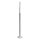 Ideal Lux - LED dimbare vloerlamp DORICA 3xLED/33W/230V CRI 90 wit