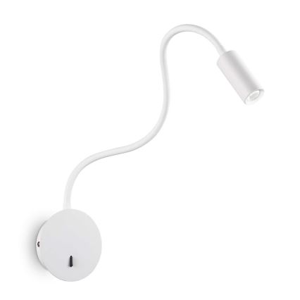 Ideal Lux - LED Flexibel klein lamp FOCUS LED/3,5W/230V CRI 90 wit