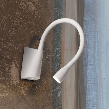 Ideal Lux - LED Flexibel klein lampje GOOSE LED/3W/230V CRI 90 wit