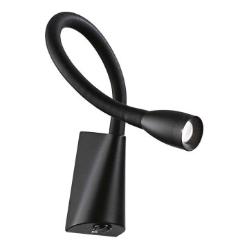 Ideal Lux - LED Flexibel klein lampje GOOSE LED/3W/230V CRI 90 zwart