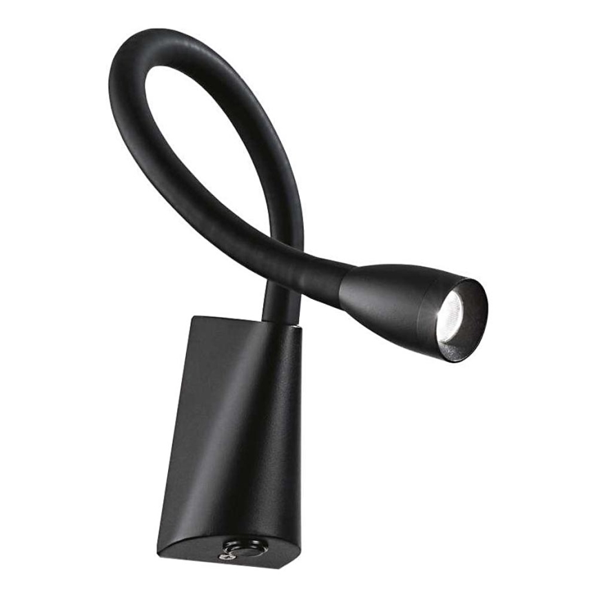 Ideal Lux - LED Flexibel klein lampje GOOSE LED/3W/230V CRI 90 zwart