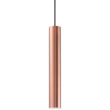 Ideal Lux - LED Hanglamp aan een koord 1xGU10/7W/230V CRI90 koper