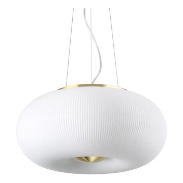 Ideal Lux - LED Hanglamp aan een koord ARIZONA 3xGX53/9W/230V diameter 40 cm wit