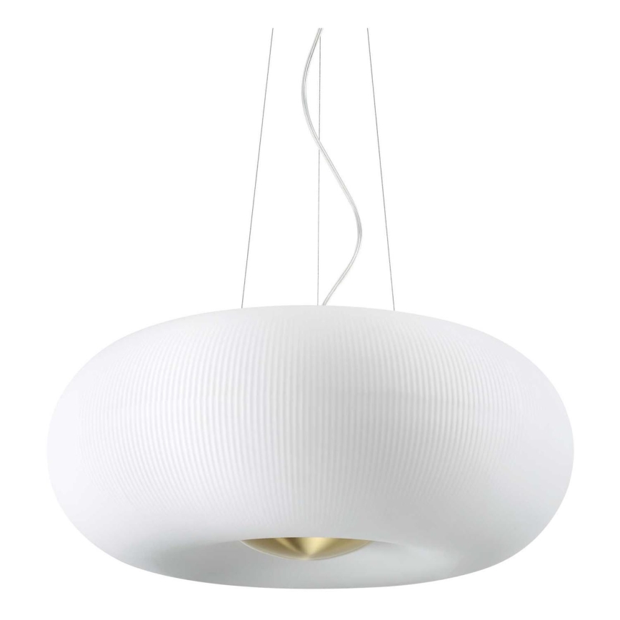 Ideal Lux - LED Hanglamp aan een koord ARIZONA 5xGX53/9W/230V diameter 52 cm wit
