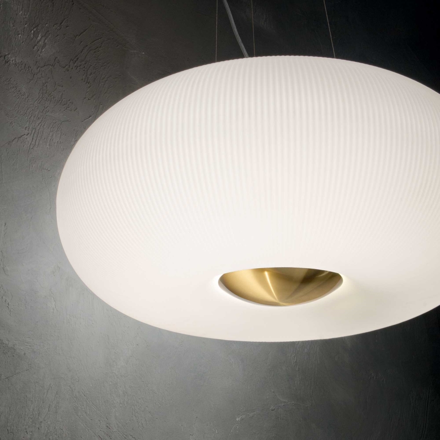 Ideal Lux - LED Hanglamp aan een koord ARIZONA 5xGX53/9W/230V diameter 52 cm wit