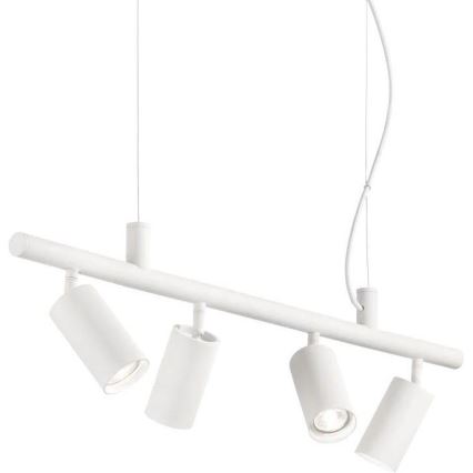 Ideal Lux - LED Hanglamp aan een koord DYNAMITE 4xGU10/7W/230V CRI 90 wit