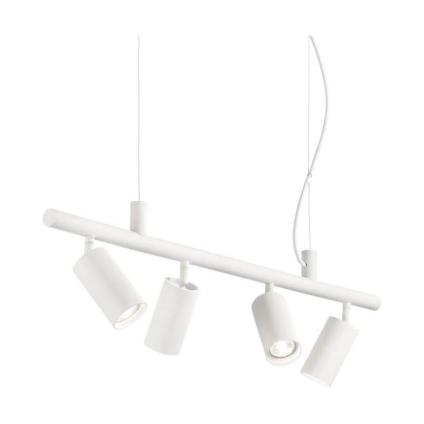 Ideal Lux - LED Hanglamp aan een koord DYNAMITE 4xGU10/7W/230V CRI 90 wit