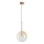 Ideal Lux - LED Hanglamp aan een koord EQUINOXE 1xG4/2W/230V diameter 25 cm messing/gerookt
