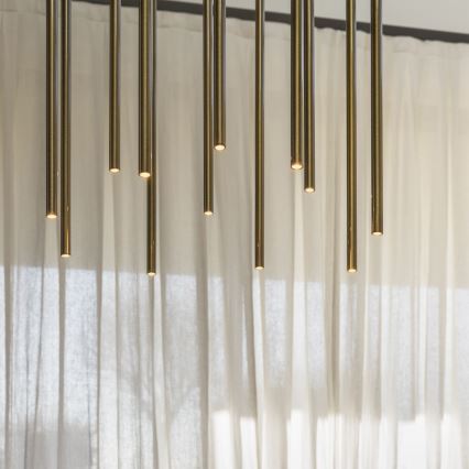 Ideal Lux - LED Hanglamp aan een koord FILO LED/25W/230V messing
