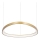Ideal Lux - LED Hanglamp aan een koord GEMINI LED/48W/230V diameter 61 cm CRI 90 goud