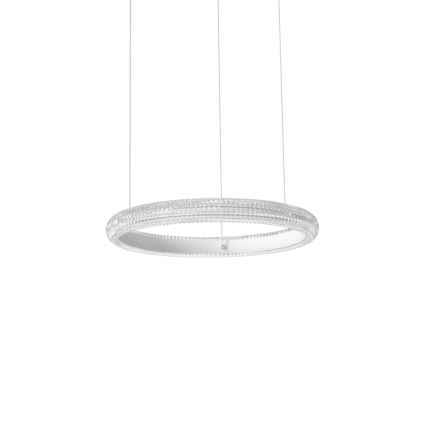 Ideal Lux - LED Hanglamp aan een koord MIRACLE LED/25W/230V diameter 40 cm CRI 90 mat chroom
