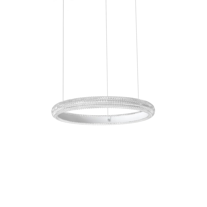 Ideal Lux - LED Hanglamp aan een koord MIRACLE LED/25W/230V diameter 40 cm CRI 90 mat chroom