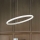 Ideal Lux - LED Hanglamp aan een koord MIRACLE LED/37W/230V diameter 60 cm CRI 90 mat chroom