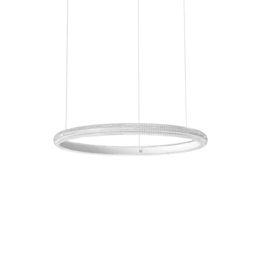 Ideal Lux - LED Hanglamp aan een koord MIRACLE LED/37W/230V diameter 60 cm CRI 90 mat chroom