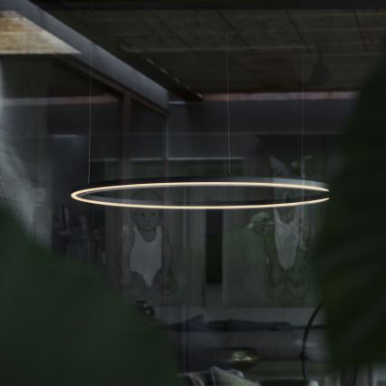 Ideal Lux - LED Hanglamp aan een koord ORACLE LED/55W/230V diameter 90 cm zwart